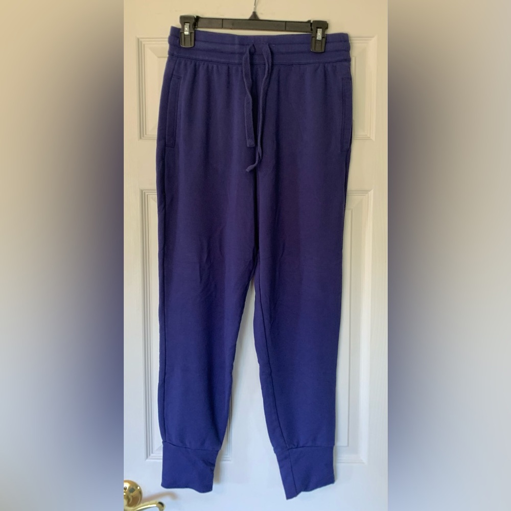 Fabletics Navy Joggers - Cozy Fleece - Size M